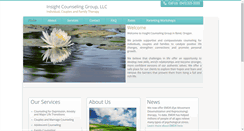 Desktop Screenshot of insightcounselingbend.com