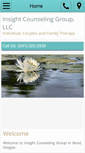 Mobile Screenshot of insightcounselingbend.com